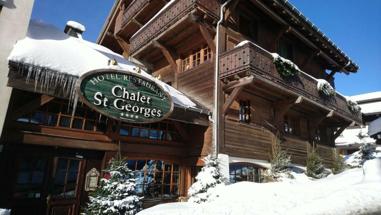 Hotel Chalet Saint-Georges Megève Kültér fotó